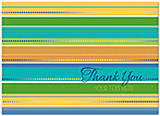 Thank You Stripes Card D3075D-V
