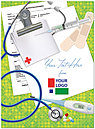 Green Medical Logo Card D3082U-V