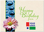 Birthday Zen Logo Card D3084U-V