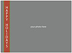 Red Border Photo Card D3202U-4B