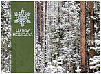Majestic Forest Holiday Card H3157U-AA