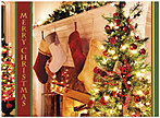 Christmas Gathering Holiday Card H3160U-AA