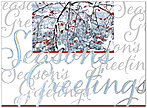 Seasonal Shimmer Holiday Card H3166U-AA