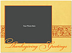 Thanksgiving Greetings Photo Card D3113U-4B