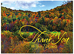 Fall Business Thank You Card H3091G-AAA