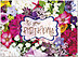 Colorful Floral Birthday Card A1409U-X