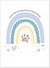 Rainbow Bridge Pet Sympathy Card A2284U-Y