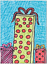 Birthday Presents Greeting Card D2139U-PL1
