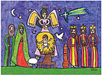 Baby Jesus Christmas Card D2231U-10PK