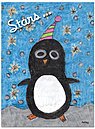 Holiday Penguin Card D2234U-10PK