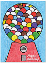 Gumballs Card D2238U-10PK