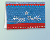 Patriotic Business Birthday Cards