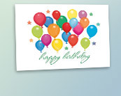 Business Birthday Postcards