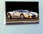 Automotive Birthday Greeting Cards