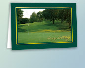 Golf Business Birthday Cards