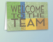 Employee Welcome Cards
