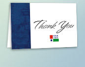 Custom Logo Thank You Cards