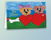 C-FB Holiday Kids Cards