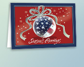 Patriotic Holiday Cards