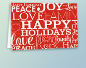 Budget Holiday Greeting Cards