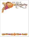 Thanksgiving Letterhead M117M-B