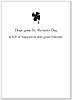 Happy St. Patrick's Day Greeting Card 758D-Y