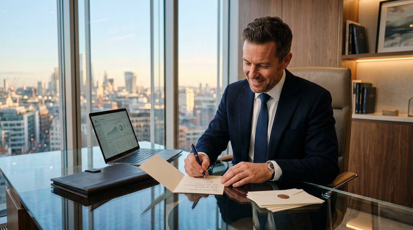 Why investment advisors use automated greeting card mailings to build client retention and team morale