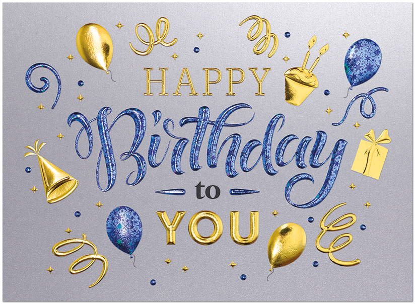 Flashy Birthday A3400S-4W