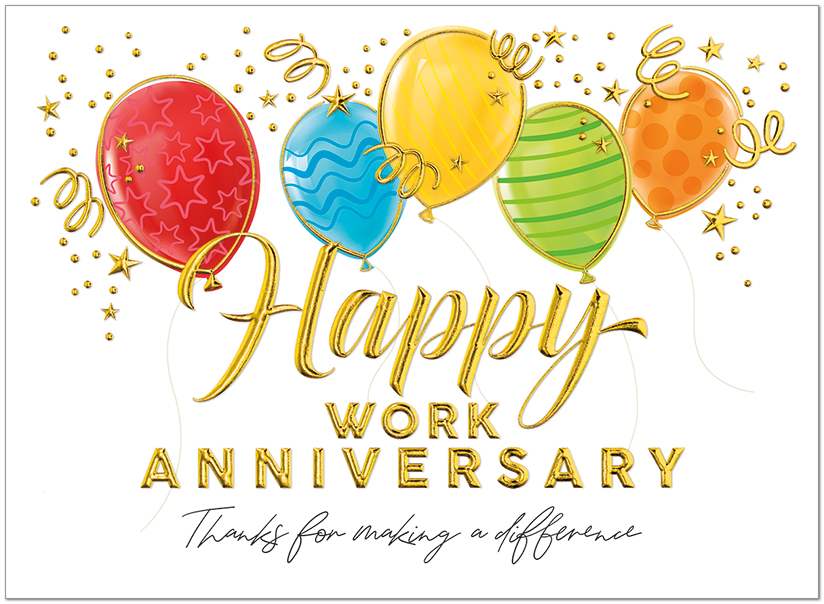 Work Anniversary A3422U-X