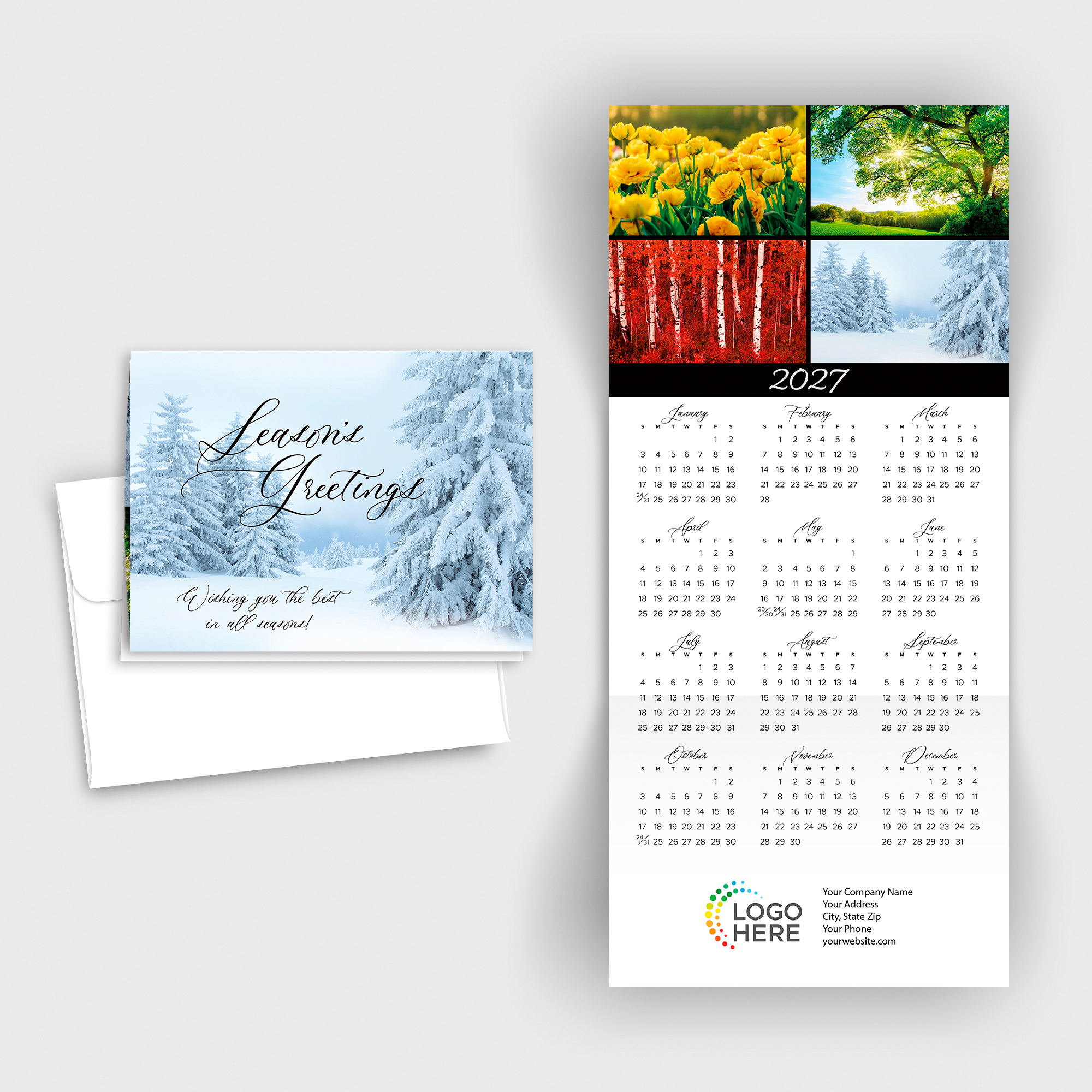 Seasons Premium Calendar Card C3472U-AAA