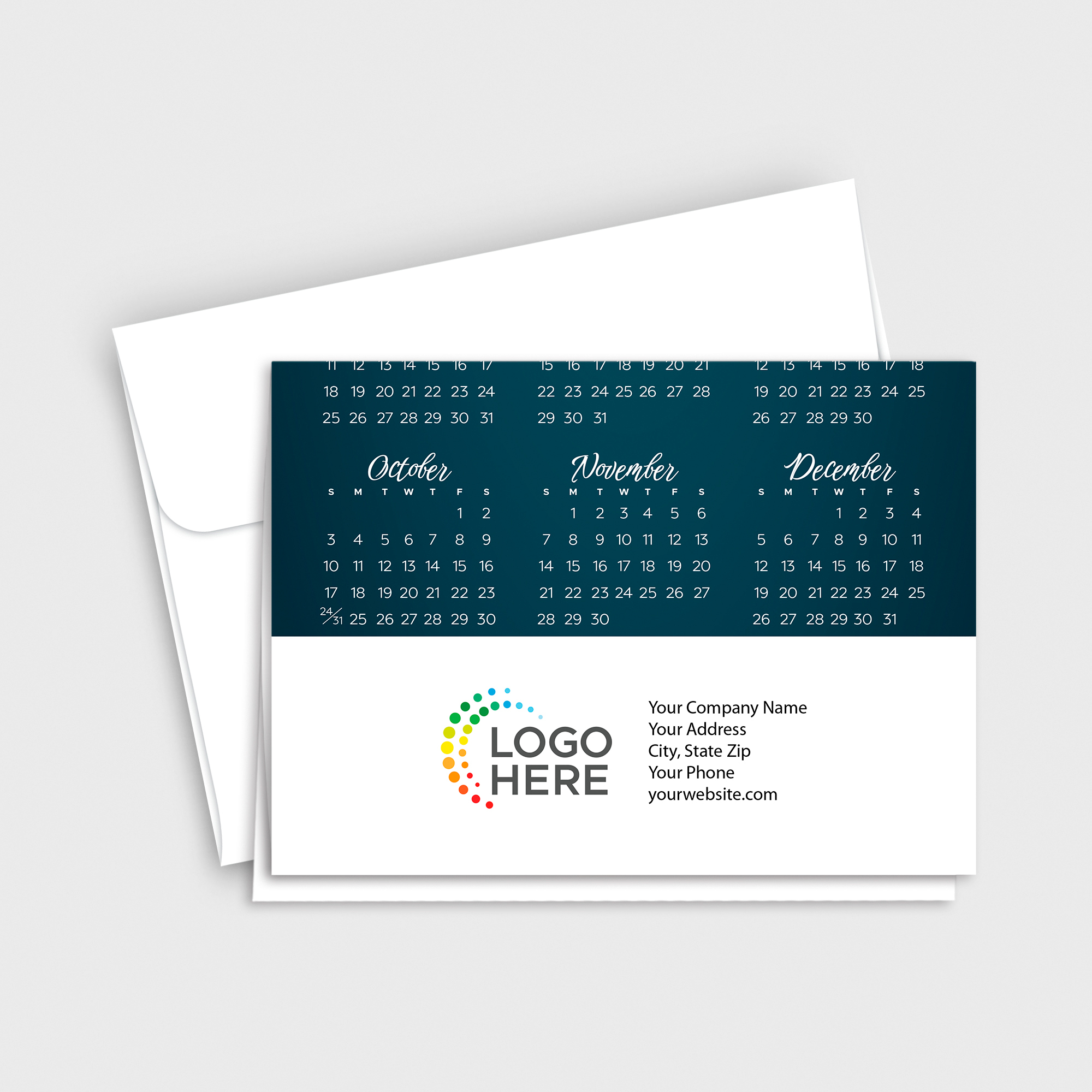 Dazzling Display Calendar Card C3484U-AA