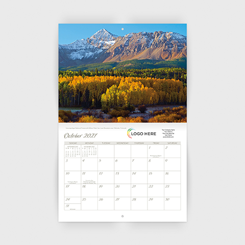 Scenic World Wall Calendar DW27SWM