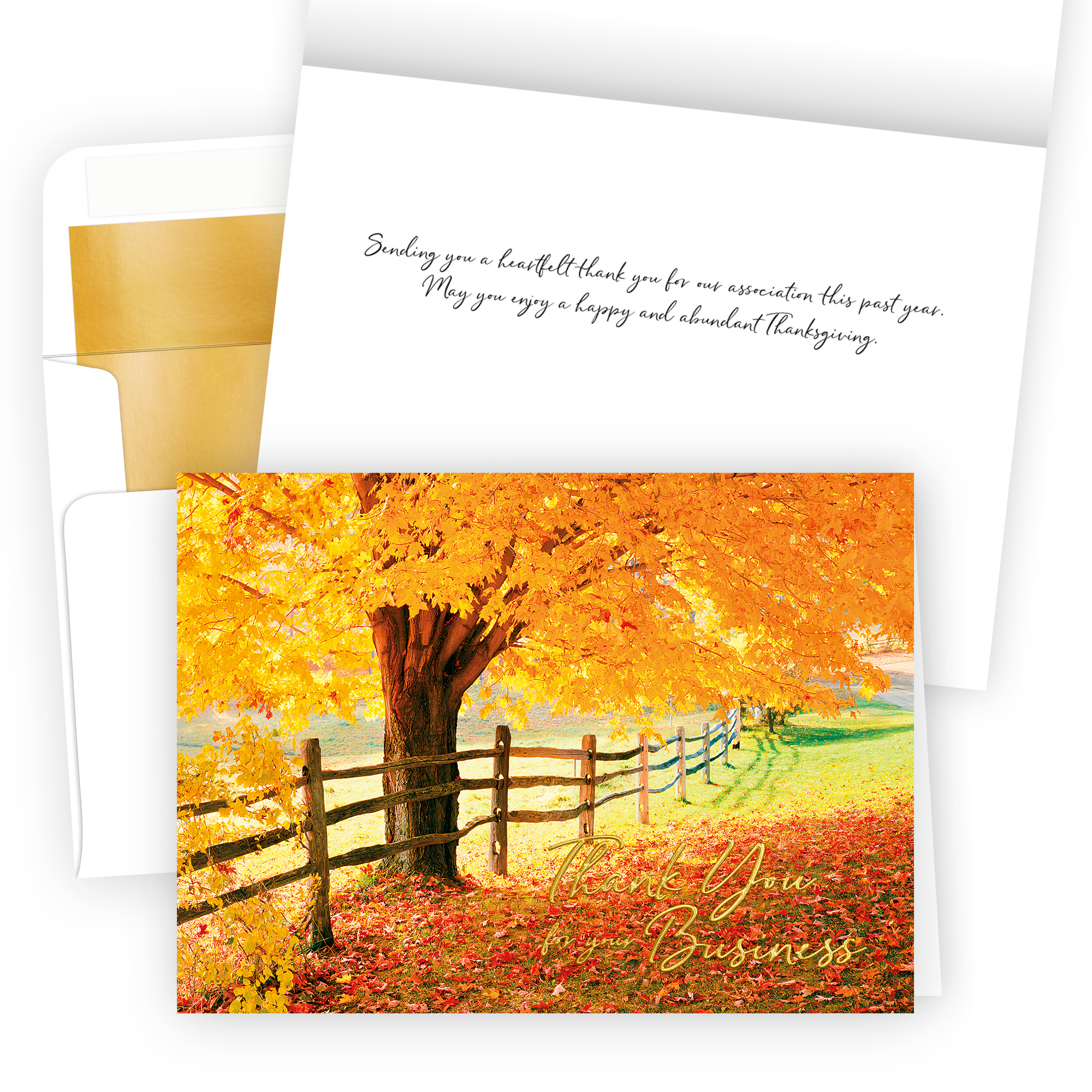 Fence Line Business Thank You H3451G-AAA