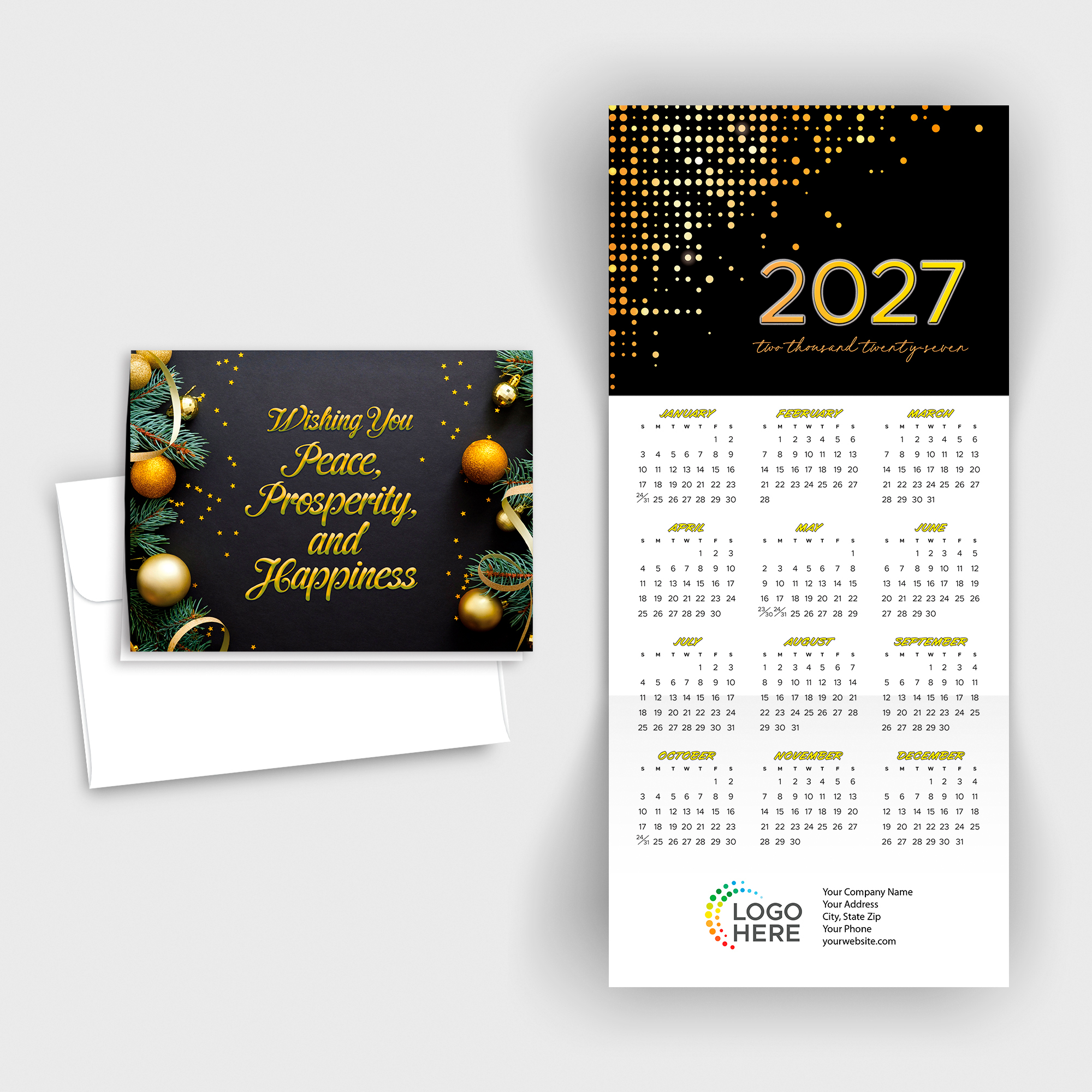 Graphic Premium Calendar Card C3470U-AAA