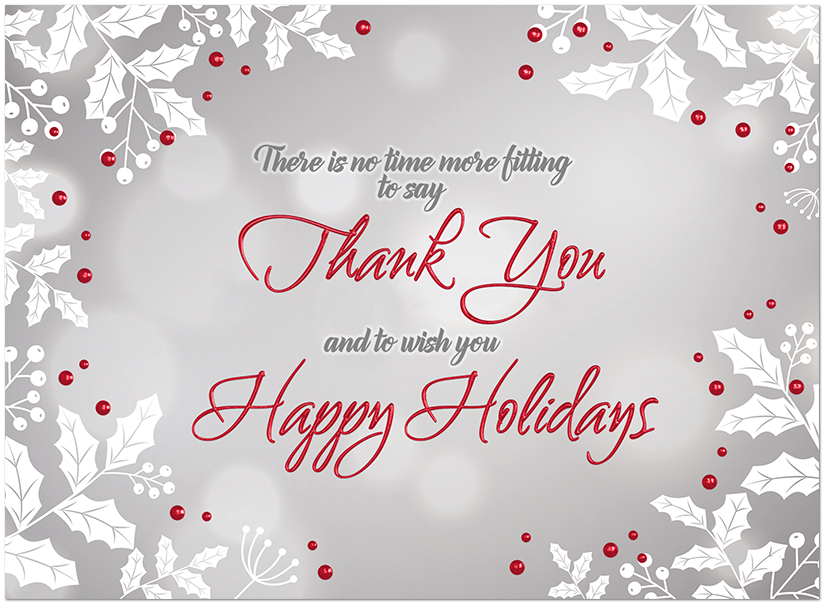 Holiday Thank You H3540U-AA
