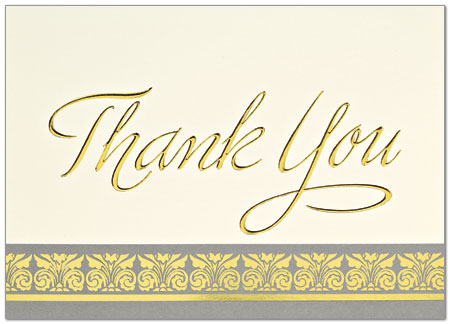 elegant thank you card designs