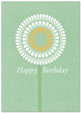 Tooth Flower Birthday Card 199D-Y