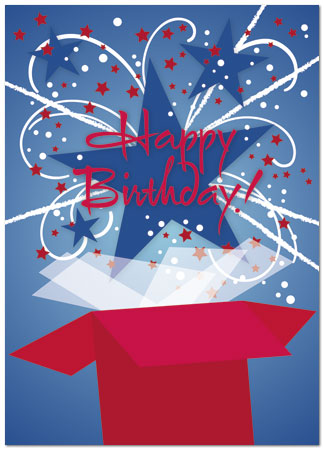 star birthday card patriotic birthday cards posty cards inc star birthday card