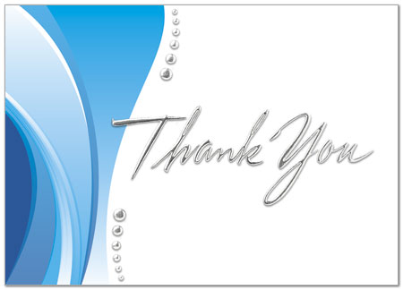 corporate thank you card