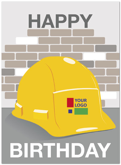 Hard Hat Logo Card D2097U-V