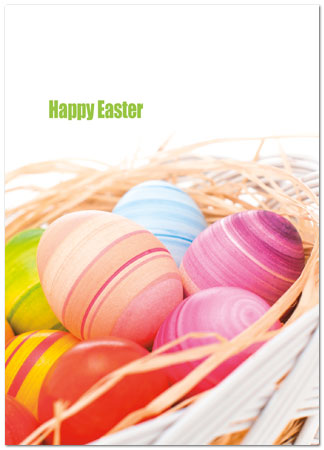 Easter Basket Card A3051D-Y