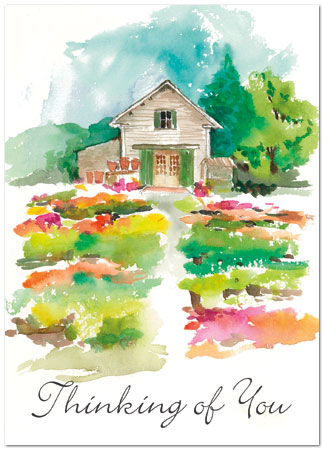 Thinking of You Garden Card A3068D-Y