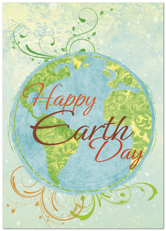 Earth Day Bliss Card D4073D-Y