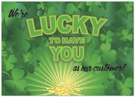 Lucky to Have You Lottery Ticket Holder St. Patrick's Day