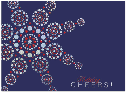 patriotic snowflake holiday card patriotic holiday cards posty cards