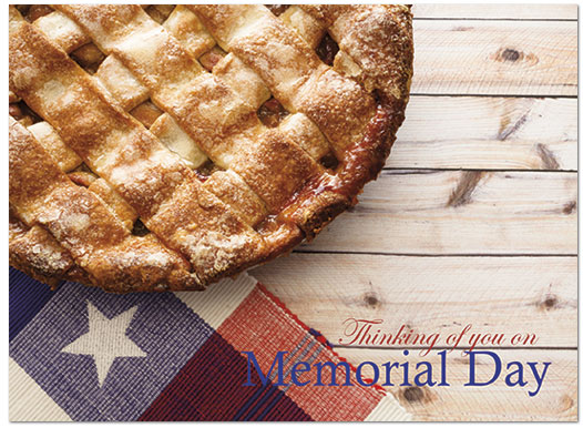 American Pie Memorial Day Card D5079U-Y