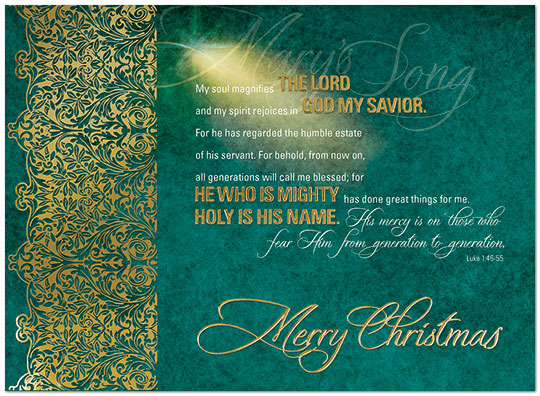 Mary's Song Christmas Card H5189U-AA
