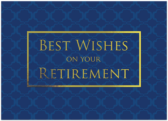 Retirement Wishes Card A5095D-X