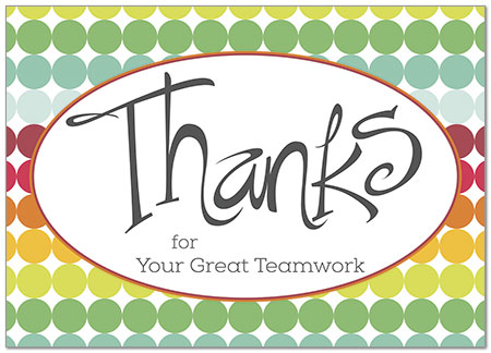 teamwork thanks employee thank