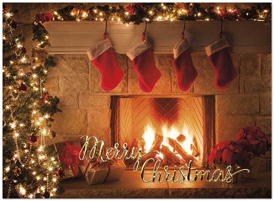 Cozy Christmas Card H6138U-AA